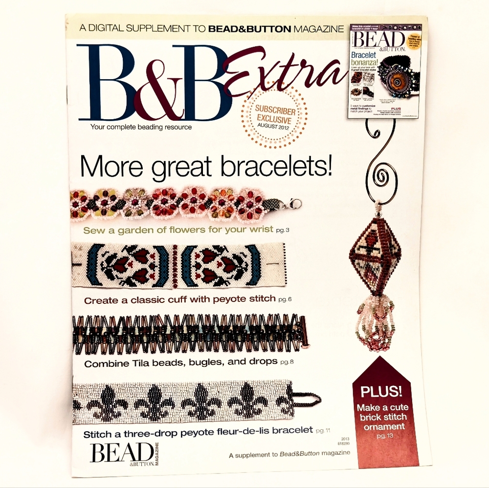 B&B Extra August 2012 – Bracelet Projects – Bead & Button Supplement – Kalmbach